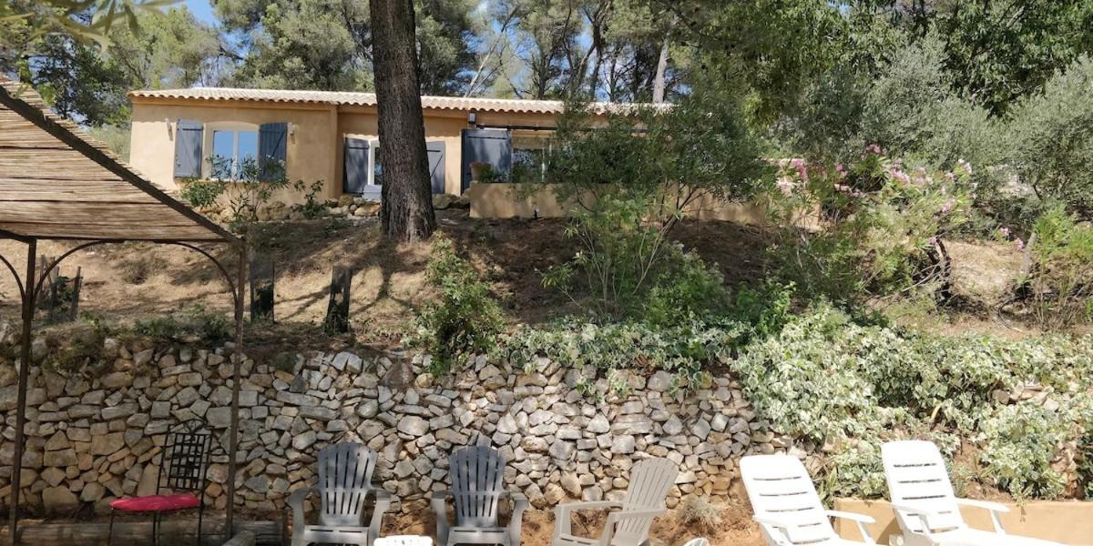 Villa Cigalons En Pleine Pinede Avec Piscine Chauffee De Mai A Septembre Auriol 외부 사진