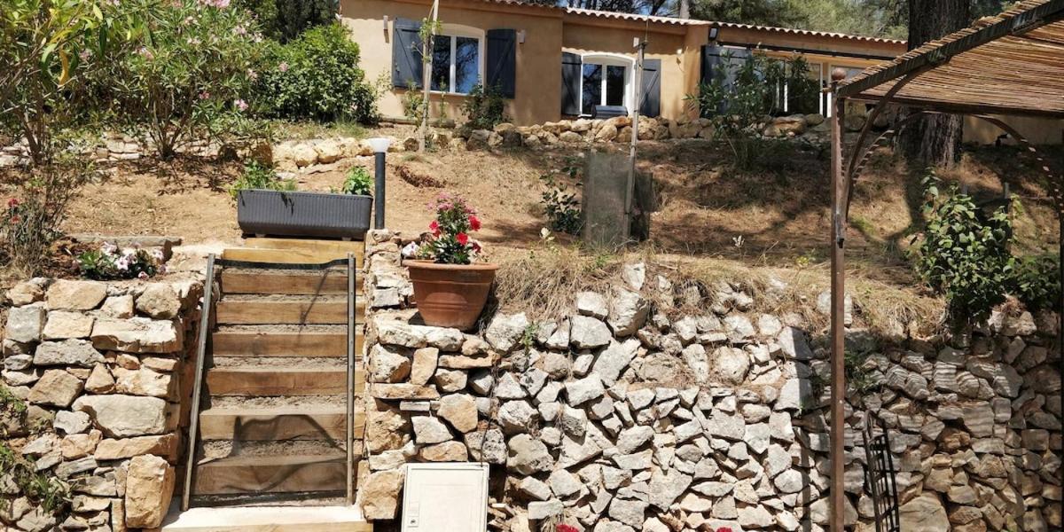 Villa Cigalons En Pleine Pinede Avec Piscine Chauffee De Mai A Septembre Auriol 외부 사진